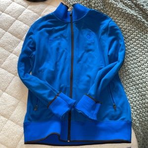 Vintage Rare Nike KNVB Nederlands Holland Football N98 Line Up Jacket